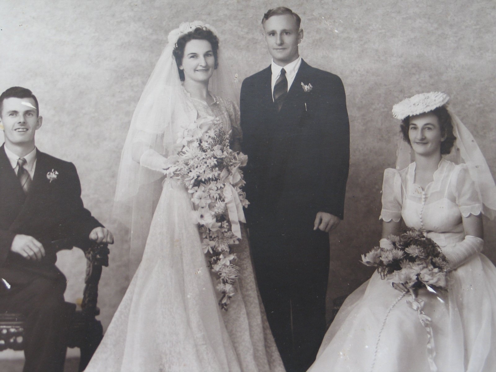 1944 Skitch Berglind wedding
