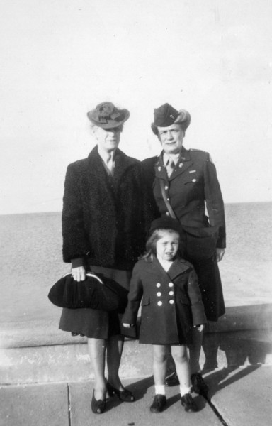 1945 Carrie Fee, Eugenia Brown, Ann Carter