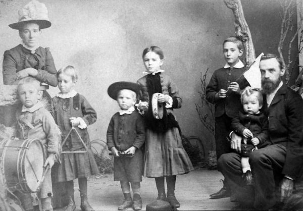 1887 Port Augusta - Henry, Florence Shepherd and family