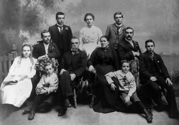 1904 Henry, Florence Shepherd family