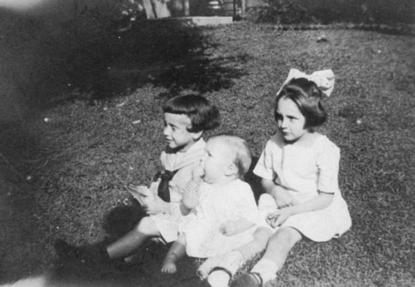 1915 Harold Brown, Donald, Evelyn Foglesong