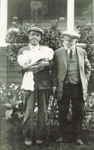 1931 William Harvey Moulton 3 generations born 1849, 1884, 1931