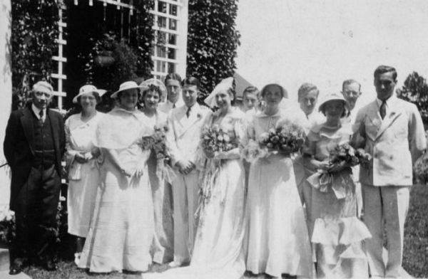 1936 Mason WV Wedding - Evelyn Foglesong, Ray Proffitt