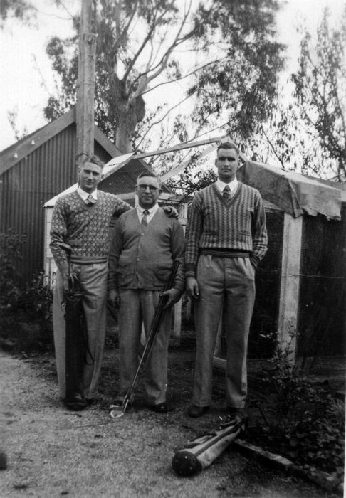 1938 Leslie St - Alan, Clem, Keith Shepherd