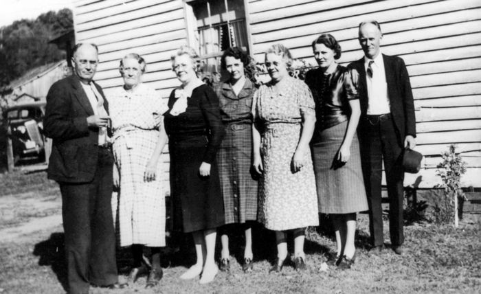 1940 Burnett family