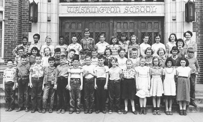 1952 Gallipolis OH Washington School Fifth Grade