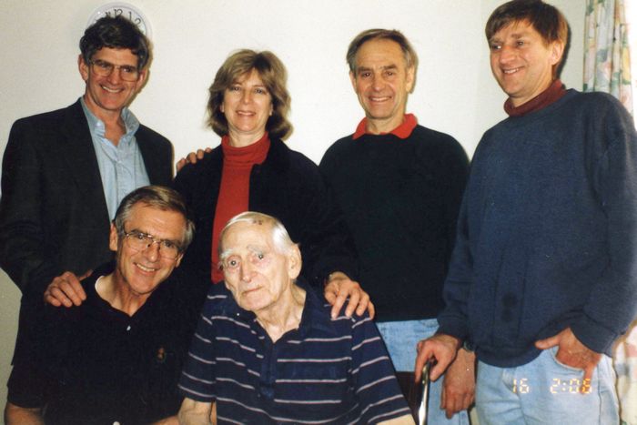 1998 Alan Shepherd and family